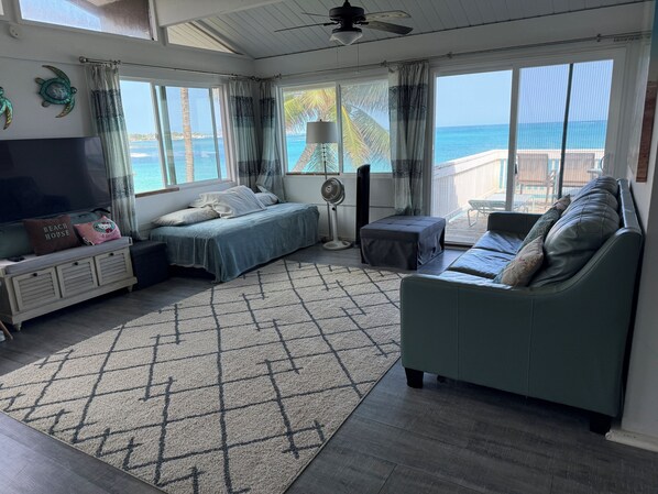 Smart TV, DVD player, toys, books