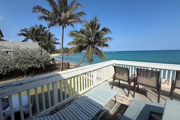 Upstairs deck