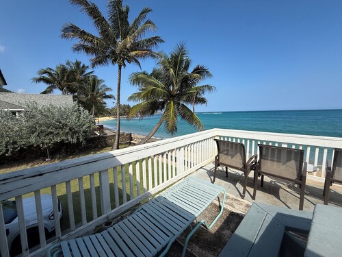 Tranquil Sandy Beachfront - minimal beach traffic.  Like your own private beach