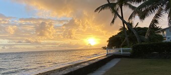 Tranquil Sandy Beachfront - minimal beach traffic.  Like your own private beach