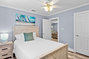 2 soverom, strykejern/-brett, wi-fi (inkludert) og sengetøy