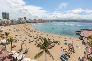 Beach nearby - Vacation rental “Estudio vista al mar 51” with Sea View & Wi-Fi (Las Palmas de Gran Canari)