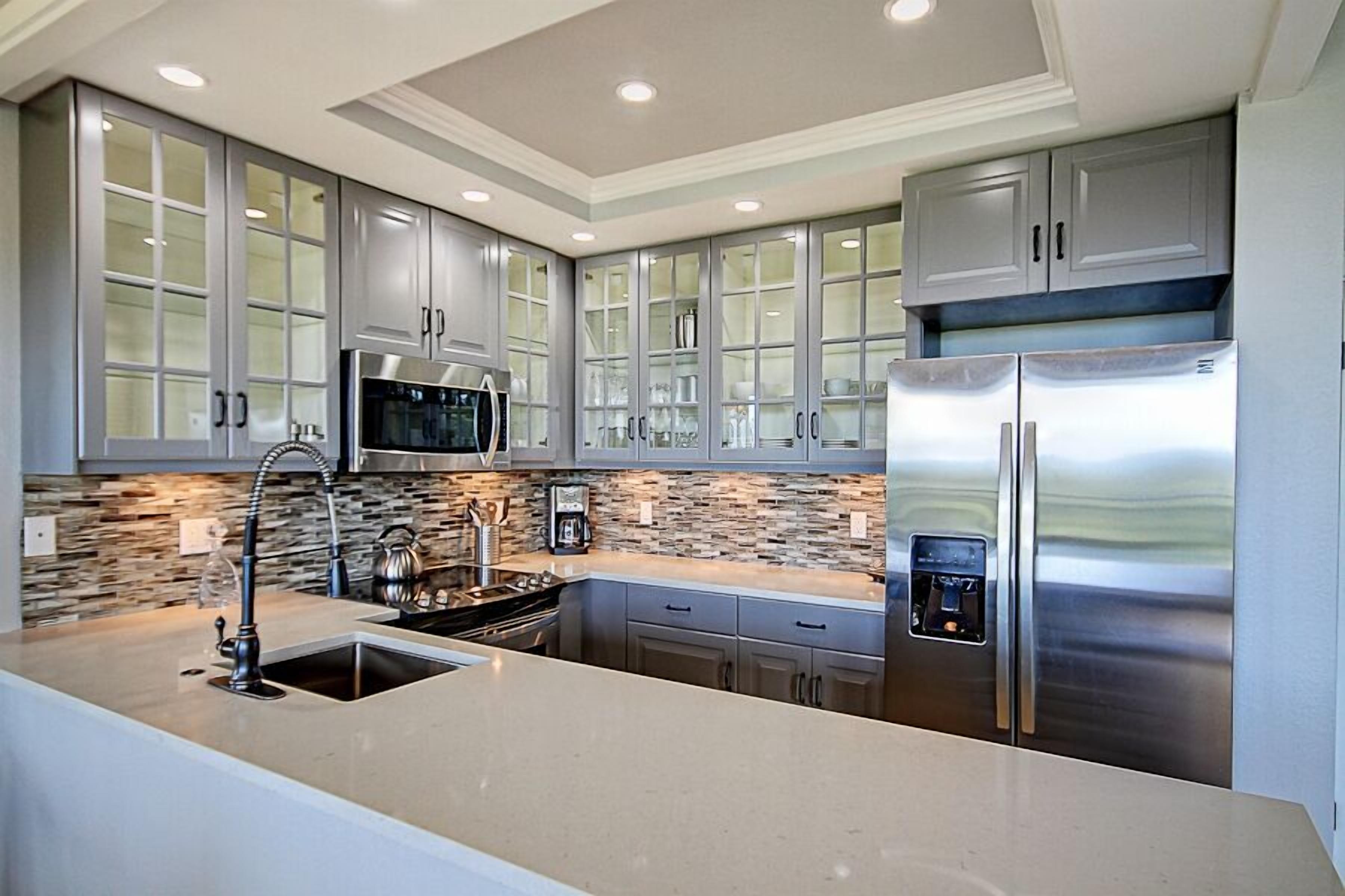 Apartment (1 Bedroom) | Private kitchen | Microwave, stovetop, dishwasher, coffee/tea maker