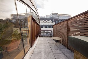 Suite Panorama, 3 kamar tidur, teras | Teras/patio