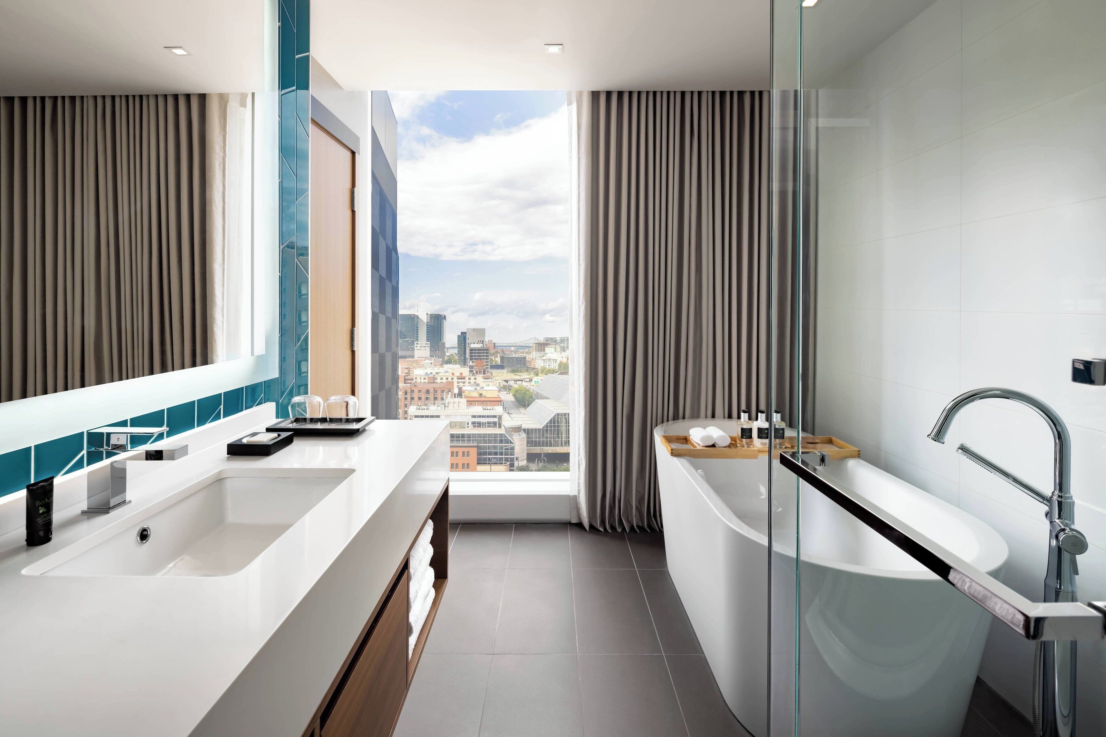 suite, 1 king bed, non smoking (haiku) | bathroom | eco-friendly toiletries, hair dryer, bathrobes, towels