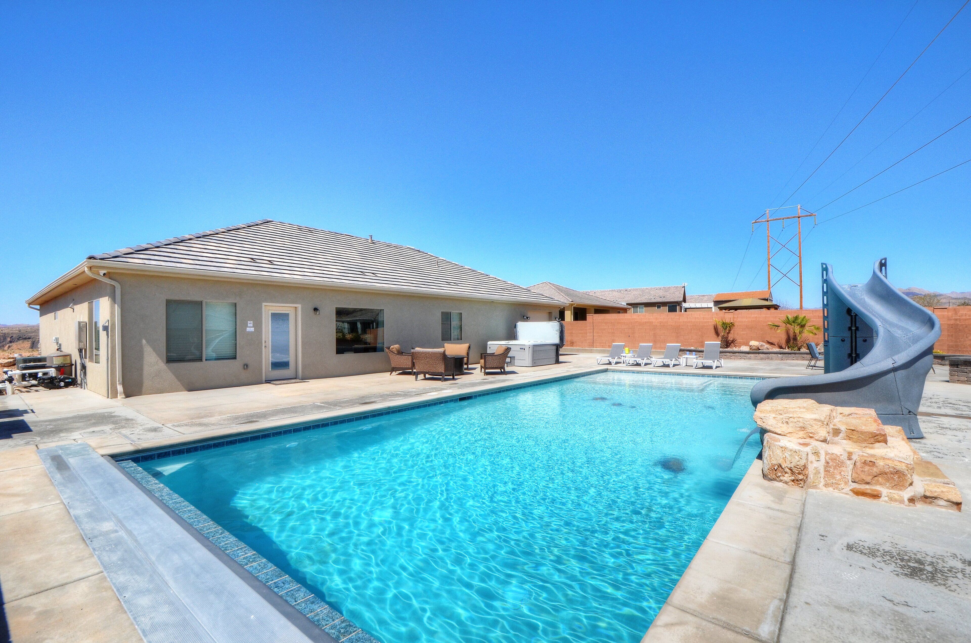 155 La Verkin | Heated Private Hot Tub and Pool, Spacious yard, and Close to Zion National Park