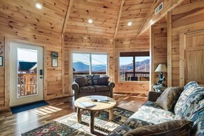 TV, fireplace, video games, DVD player