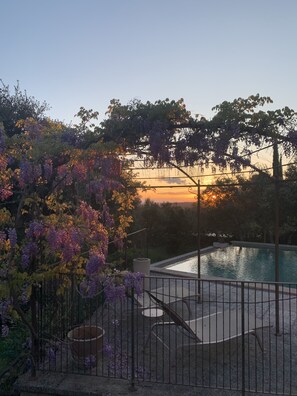 Außenpool, beheizter Pool