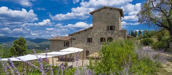 Ville La Marcellina with Private Pools, Garden, Terraces, Ideal for Weddings