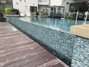 Indoor pool, outdoor pool