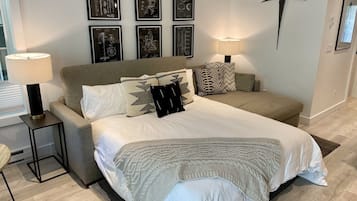 1 chambre, lit parapluie, Wi-Fi gratuit, draps fournis