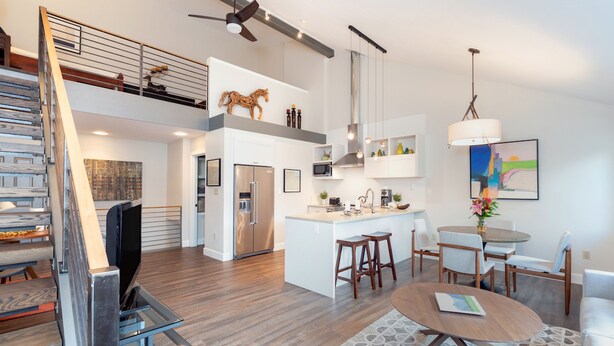 Living room - Lulu Luxe by Exceptional Stays (Telluride)