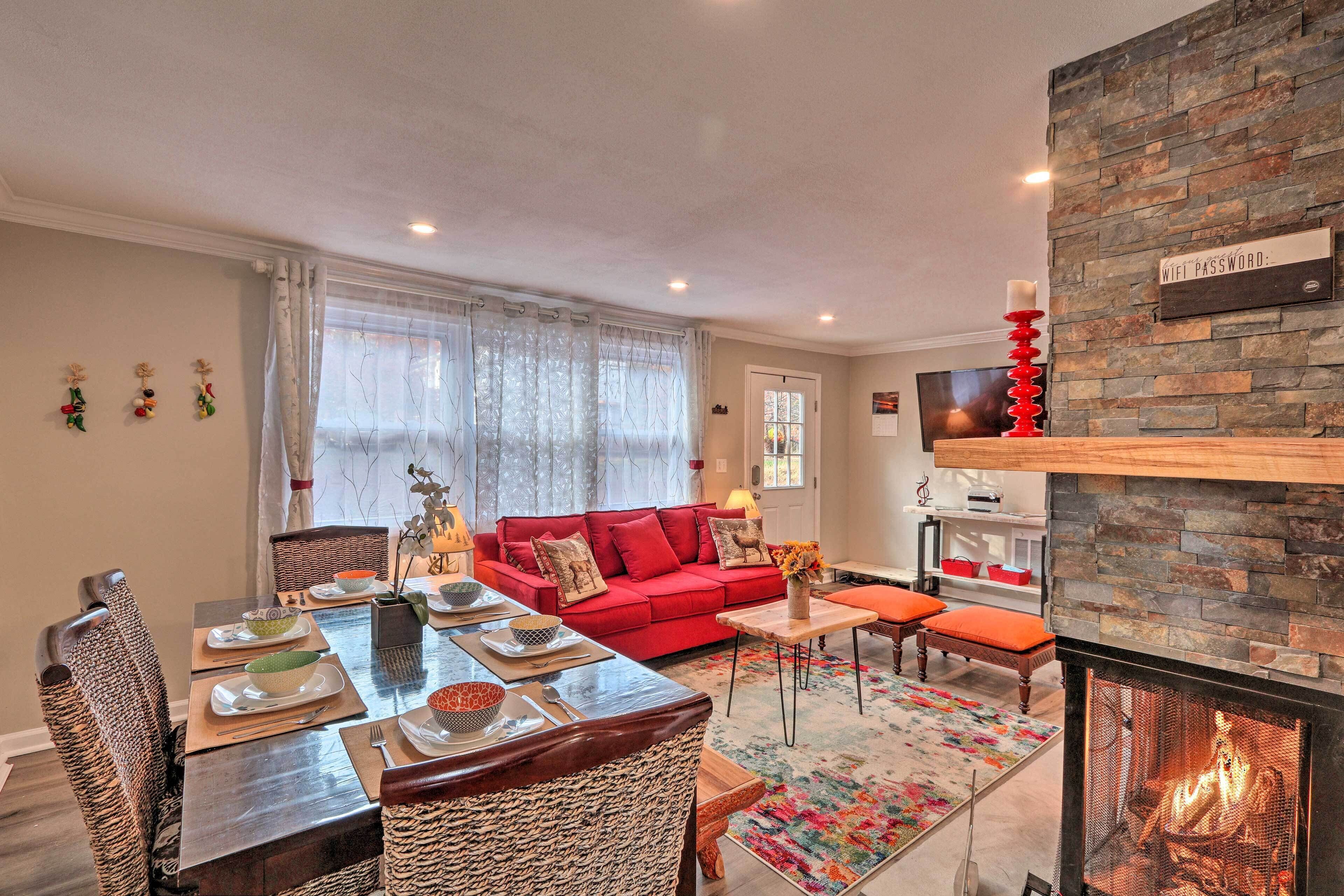 Modern Poconos Escape by Indian Mountain Lake