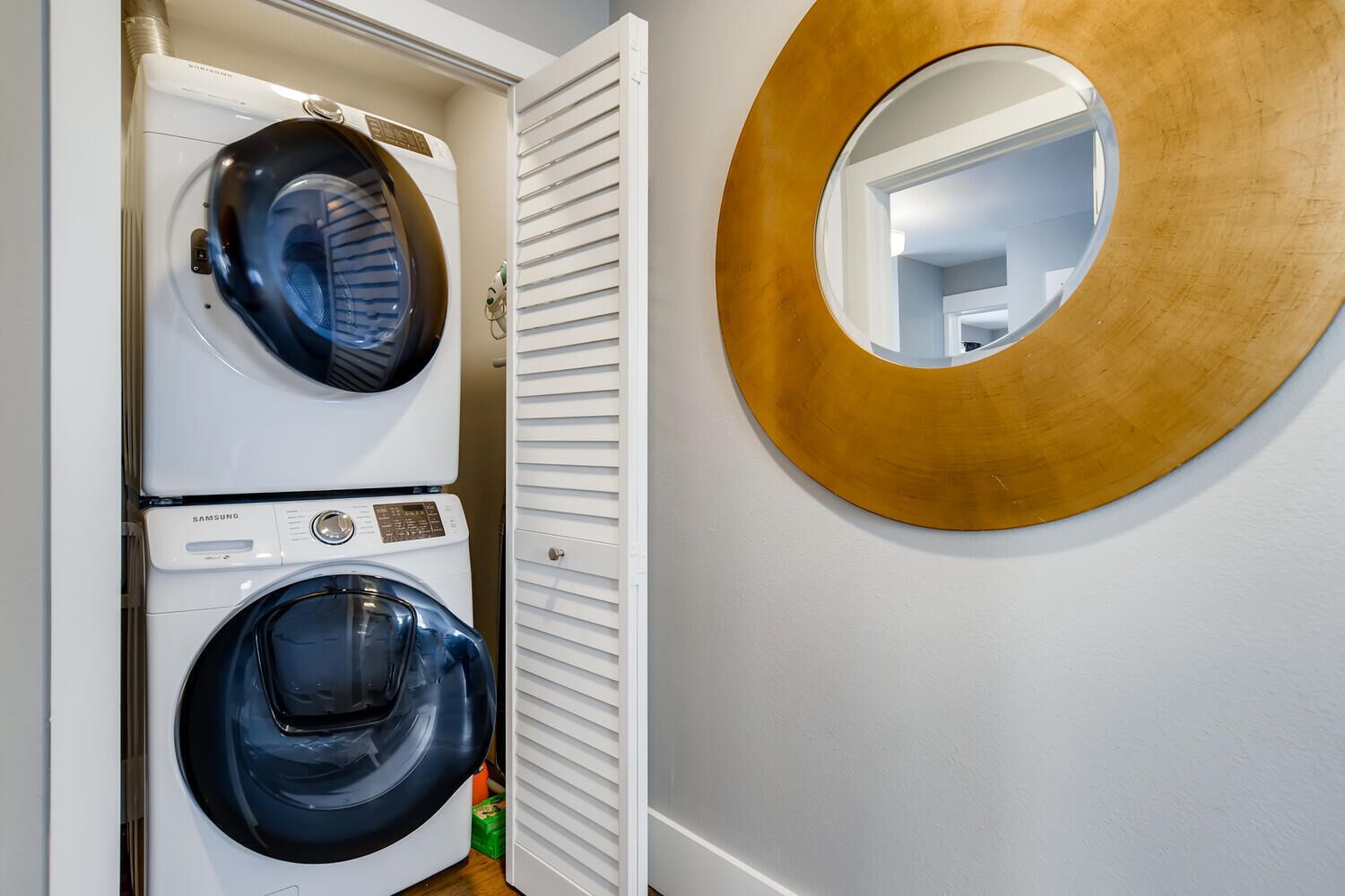 Full size washer and dryer