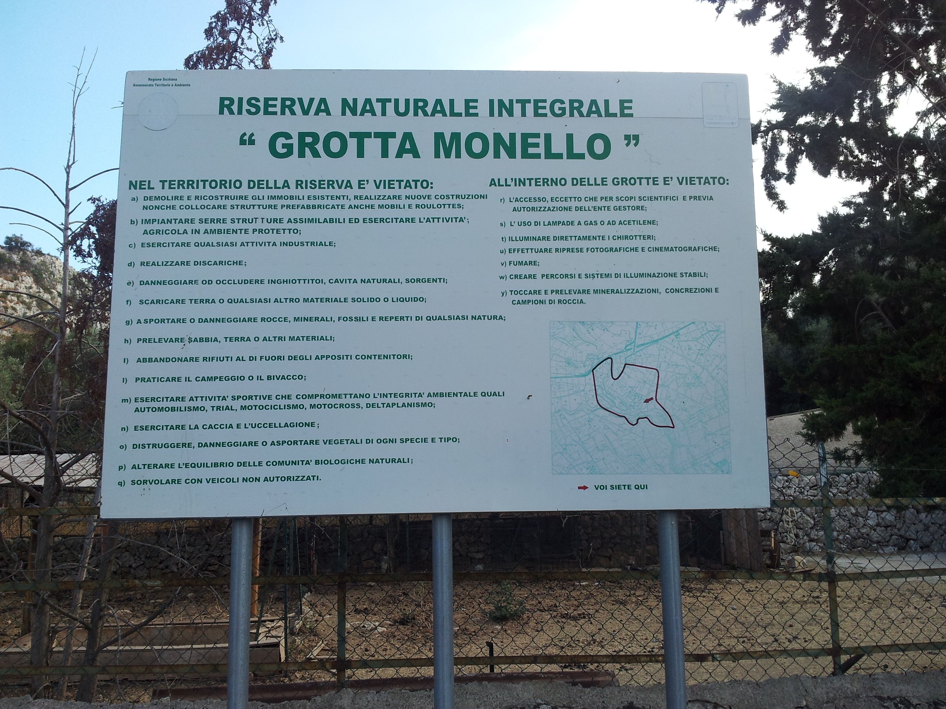 Villa inside the grotta monello nature reserve with panoramic views 