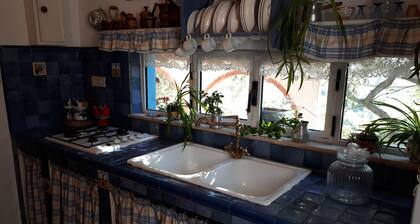 Villa inside nature reserve brat cave with panoramic view