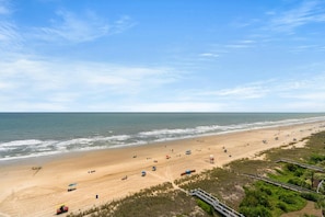 Accommodatie ligt op het strand