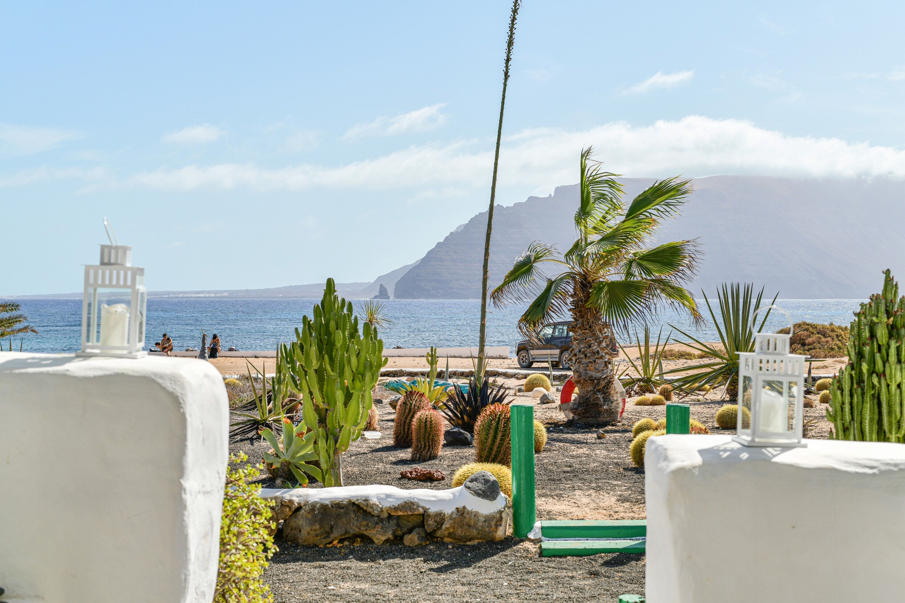 Una spiaggia nelle vicinanze