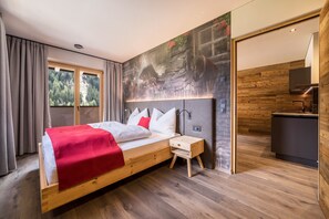 1 室のベッドルーム、WiFi (無料)、ベッドシーツ
