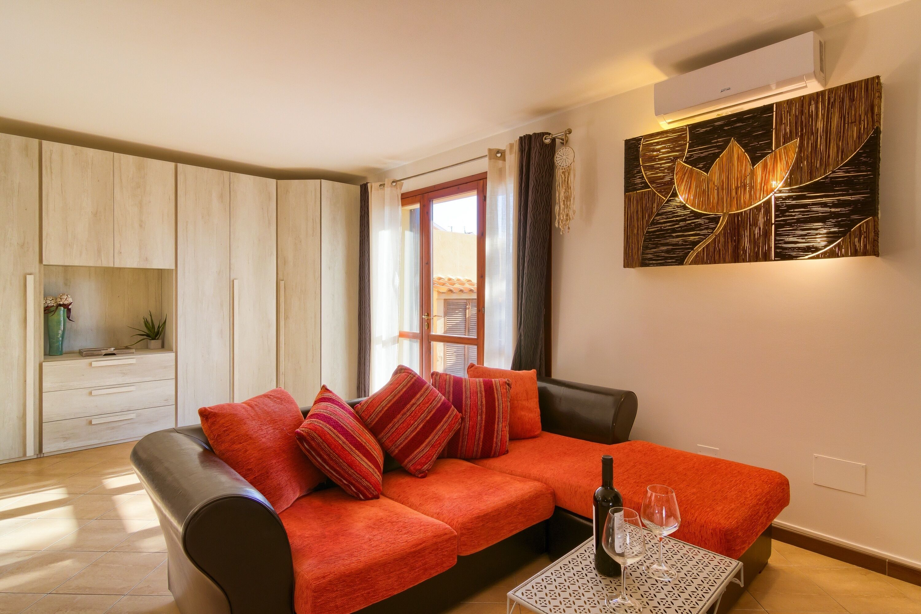Holiday Apartment “Inosim-Casa Vacance” with Terrace, Air Conditioning & WiFi; Parking Available
