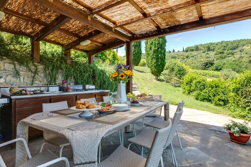 Ville La Marcellina with Private Pools, Garden, Terraces, Ideal for Weddings