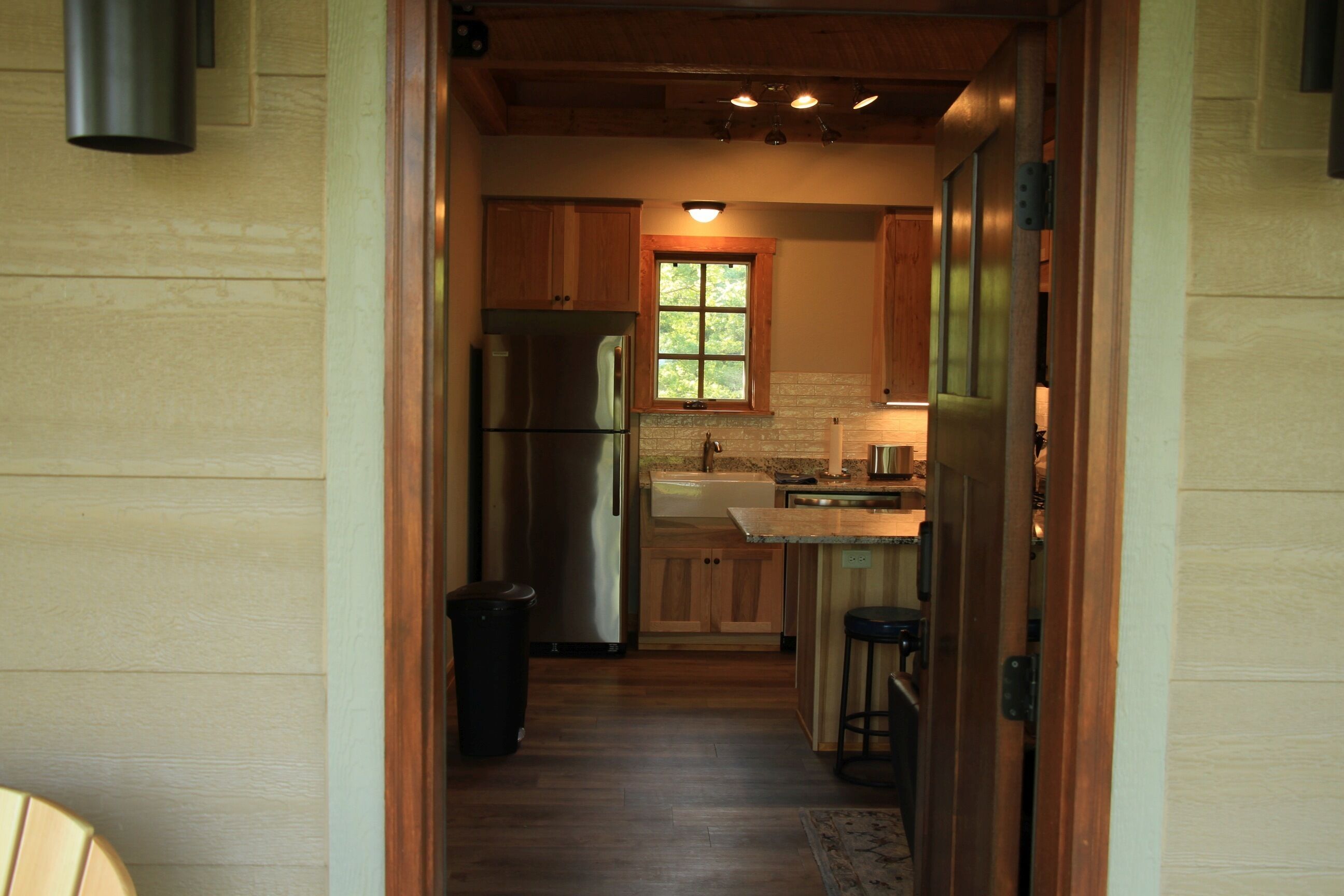 Escape to Honey Creek Lavender Farm on the ridge and experience the view.