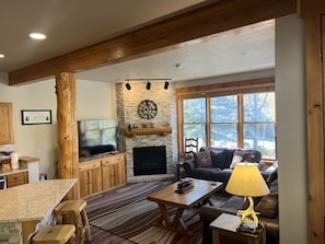 Condo, 2 Bedrooms | Living area | TV - 8750 Trappers Crossing 2 Bedroom Condo by RedAwning (Keystone)