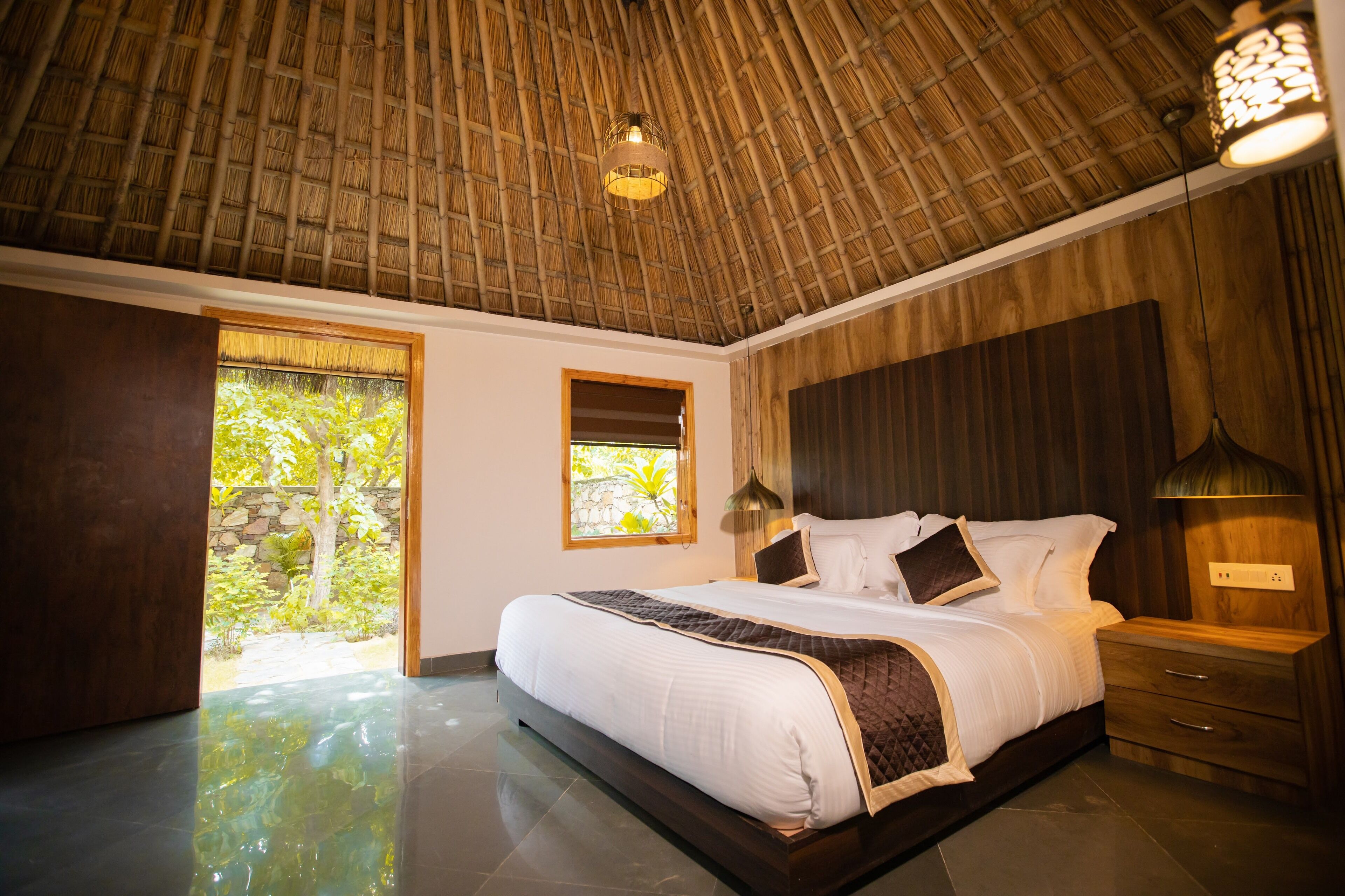 Nature Pool Villa | Premium bedding, minibar, individually decorated, individually furnished