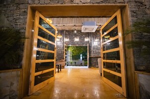 Entrada de la propiedad