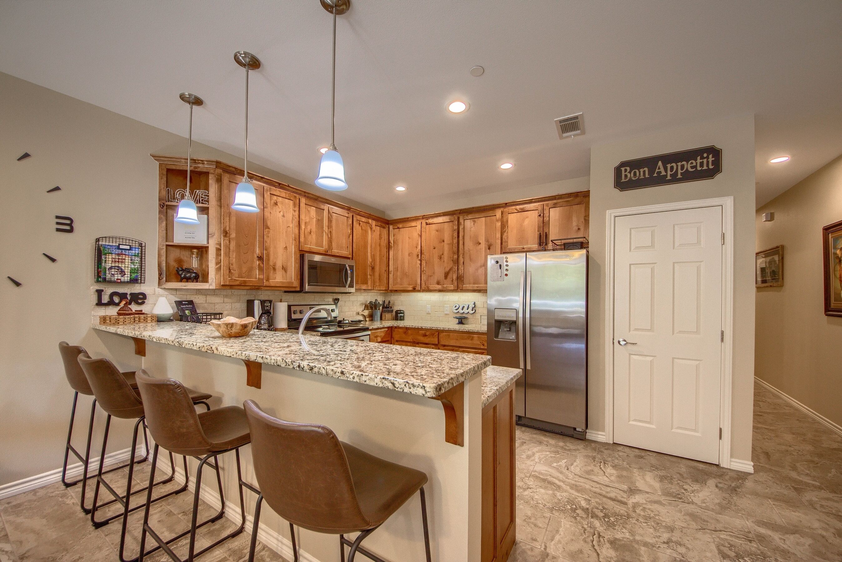 Upscale, gated with a pool, direct river access! Guadalupe Riverfront!