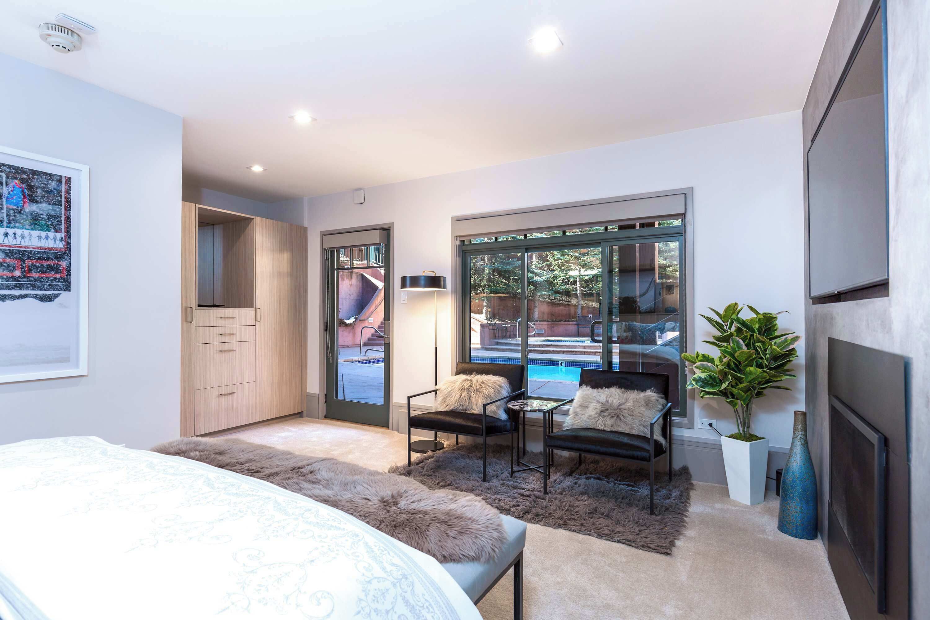 2 habitaciones y caja de seguridad en la habitación 