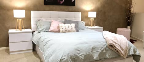 1 Schlafzimmer, Bügeleisen/Bügelbrett, WLAN, Bettwäsche