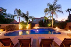 Beheizter Pool