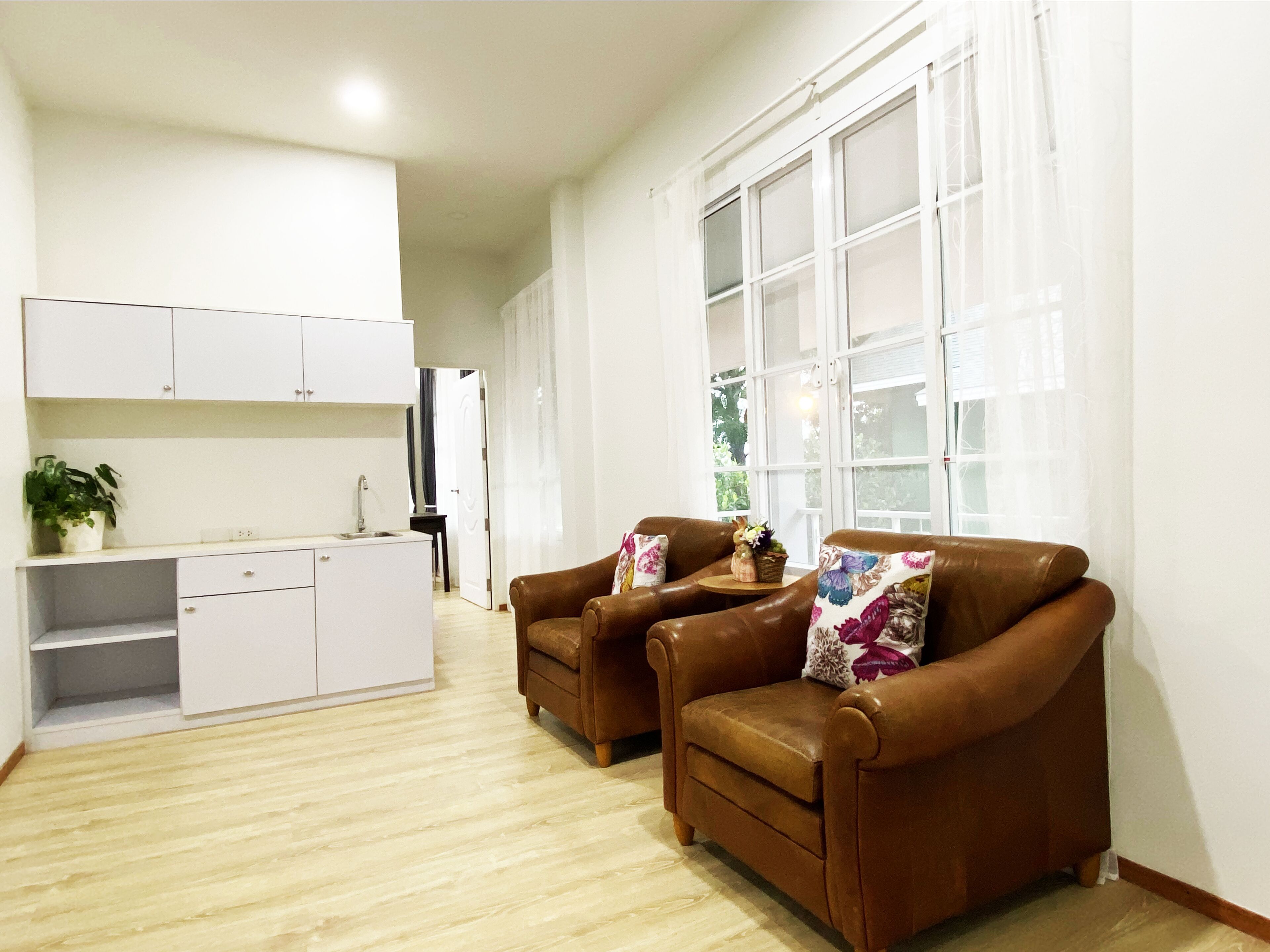1-Bedroom Villa | Decoración personalizada, muebles diferentes, escritorio y wifi gratis 