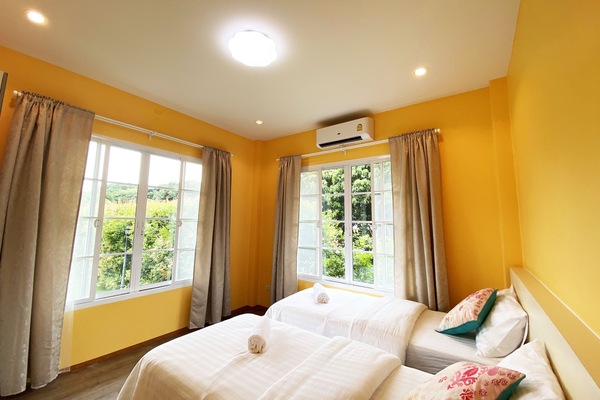 1-Bedroom Villa | Decoración personalizada, muebles diferentes, escritorio y wifi gratis