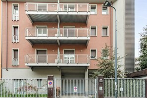 Exterior - Candiani Building - Bright & Modern Studio with Balcony (Milano)
