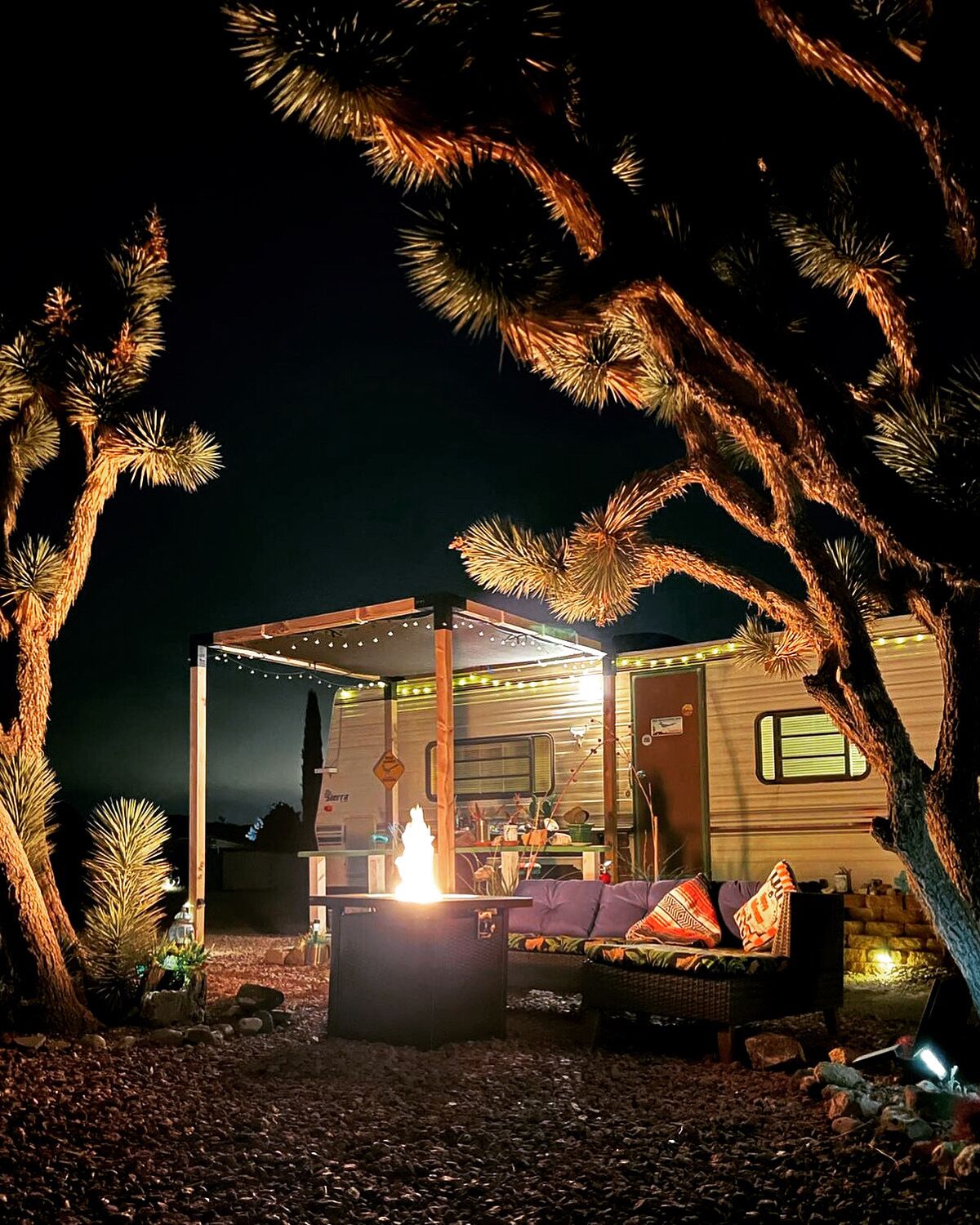 Overnattingsstedets uteområder