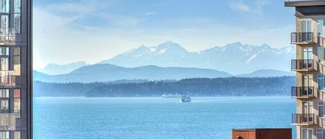 Utsikt fra overnattingsstedet