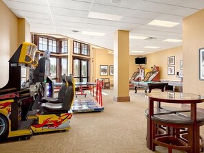 Games room - LUXURY SKI in/OUT Sleeps 8 -2 BR Grand Lodge Peak 7 Resort Breckenridge CO Pools (Breckenridge)
