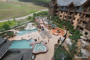 Indoor pool, outdoor pool - LUXURY SKI in/OUT Sleeps 8 -2 BR Grand Lodge Peak 7 Resort Breckenridge CO Pools (Breckenridge)