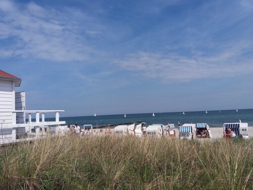 Urlaub Unterm Storchennest im Ostseeland Rerik - 3-Raum-Ferienhaus (80m²; max. 6