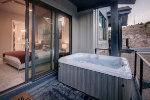 Terrace/patio - The Holly Frost | 4BR Canyons Villa with Hot Tub! (Park City)