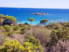Una spiaggia nelle vicinanze