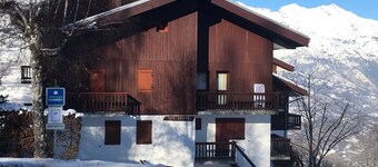 Apartment Montchavin Les Côtes view Mont-Blanc