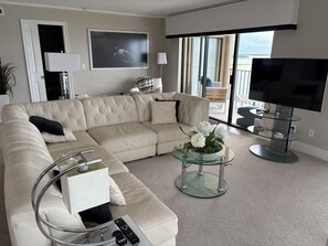 Smart TV, table tennis, books, stereo