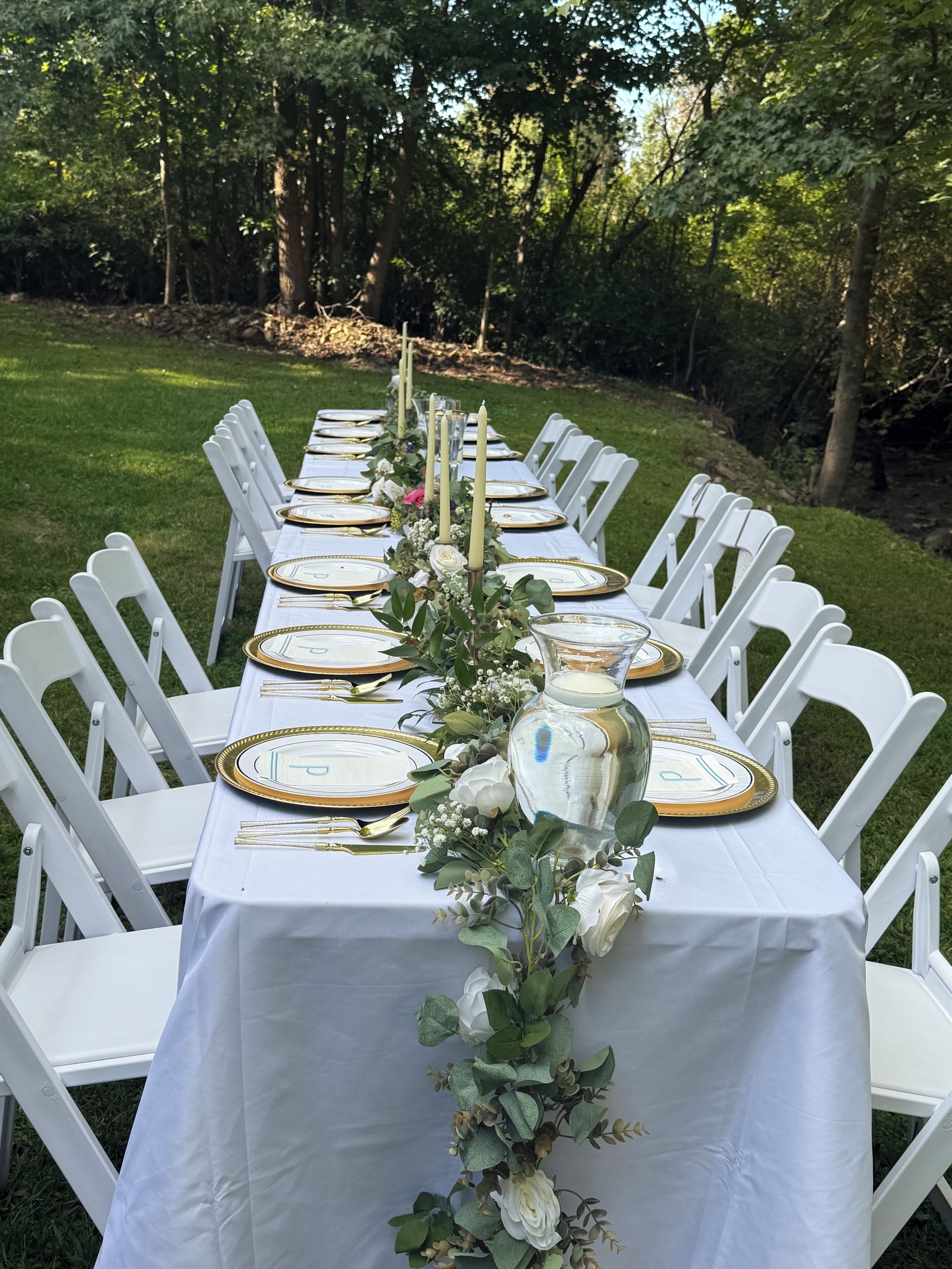 Udendørs banketområde