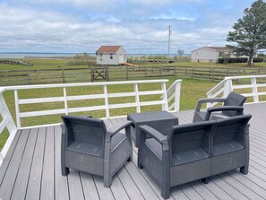 Terrace/patio - Getaway Cottage - Water Front - Water Access - Fenced yard, NO LINENS (Chincoteague)