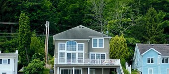 Relax lakeside at our spacious Geneseo house on  Conesus Lake