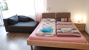 1 bedroom, iron/ironing board, free WiFi, bed sheets