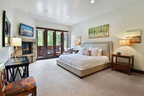 Townhome | Premium bedding, down comforters, individually decorated